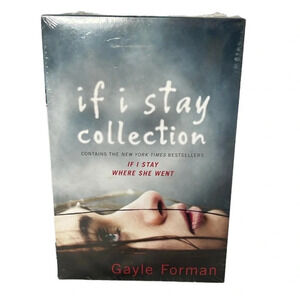 IF I STAY Collection By Gayle Forman Book Box Set New Unopened Where She Went